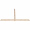 Ekena Millwork Eugene Smooth Timber Gable Bracket, Douglas Fir, 84"W x 49"H x 1 1/2"D x 3 1/2"F, 14/12 Pitch GBW084X49X0204EUG00SDF - alternate 5